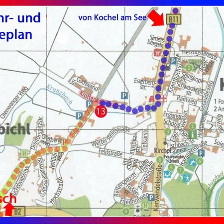 Апартаменты Am Kranzbach Fewo2 Крун